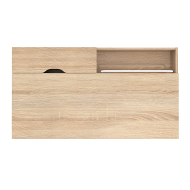 mesa de ordenador blanco opal 4