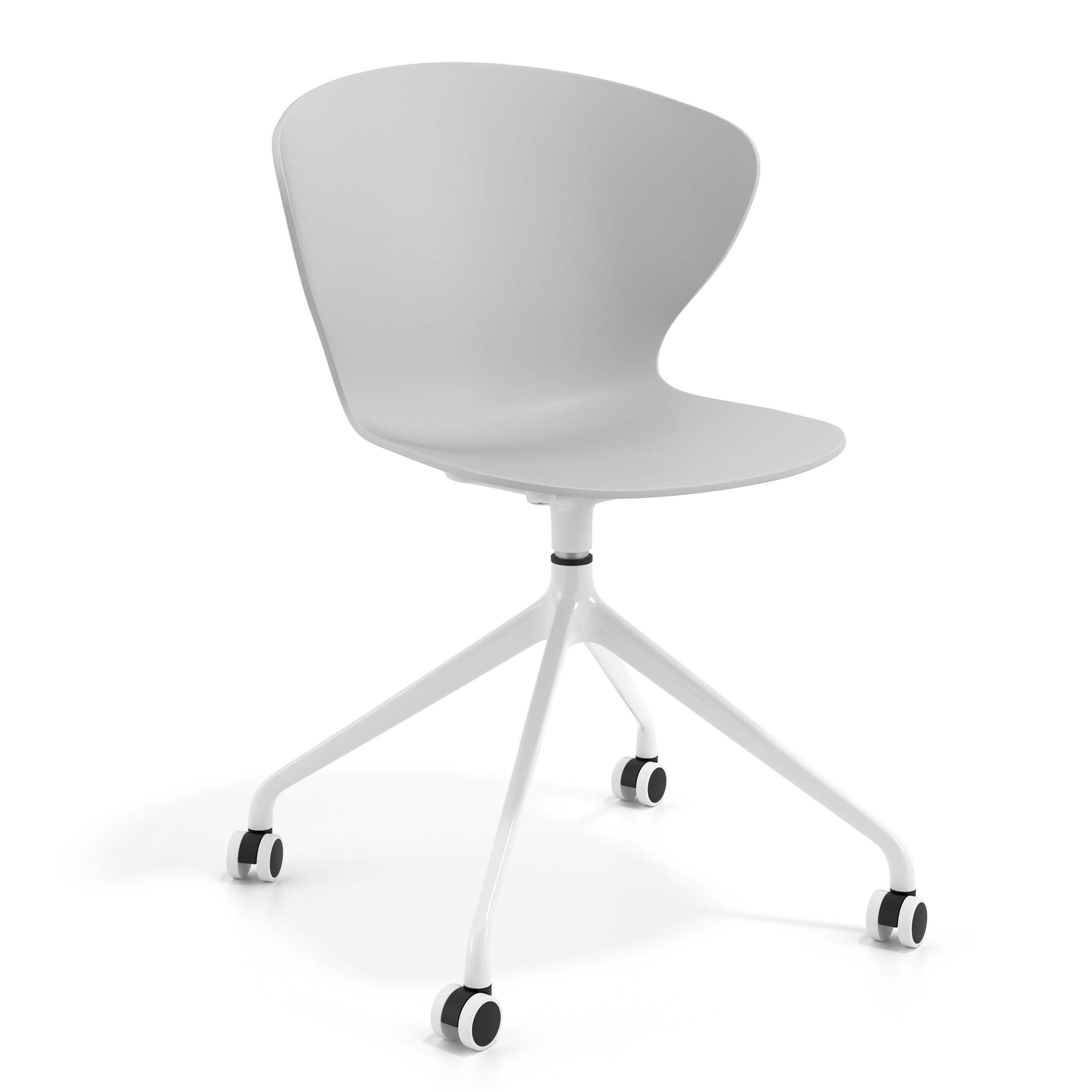 Silla Giratoria Emily, con ruedas