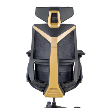silla gaming amarillo blooddragon malla brazos regulables 6d soporte lumbar reposacabezas 6