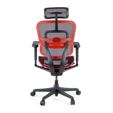 silla gaming rojo estructura negra gaming malla brazos regulables 5d soporte lumbar reposacabezas 9
