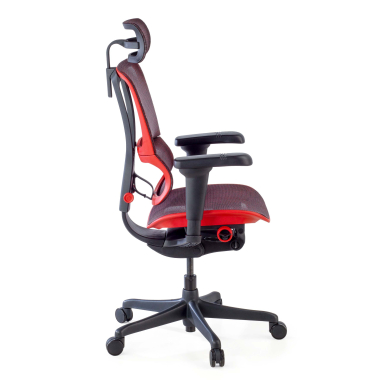 silla gaming rojo silla gaming malla brazos regulables 5d soporte lumbar reposacabezas 7