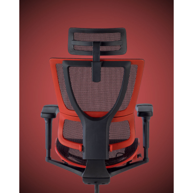 silla gaming rojo silla gaming malla brazos regulables 5d soporte lumbar reposacabezas 3