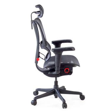 silla gaming negro silla gaming malla brazos regulables 5d soporte lumbar reposacabezas 8