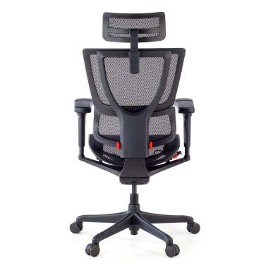 silla gaming negro silla gaming malla brazos regulables 5d soporte lumbar reposacabezas 9
