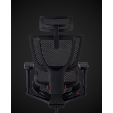 silla gaming negro silla gaming malla brazos regulables 5d soporte lumbar reposacabezas 3