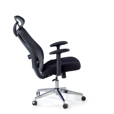 silla ergonomica negro matrix malla brazos moviles soporte lumbar reposacabezas 4