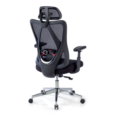 silla ergonomica negro matrix malla brazos moviles soporte lumbar reposacabezas 9