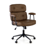 Silla Escritorio de diseño Royale, asiento acolchado