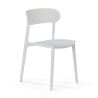 Silla Confidente Moon 4 patas, apilable