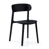 Silla Confidente Moon 4 patas, apilable