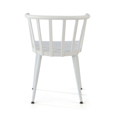 silla confidente blanco ember plastico sin brazos 6