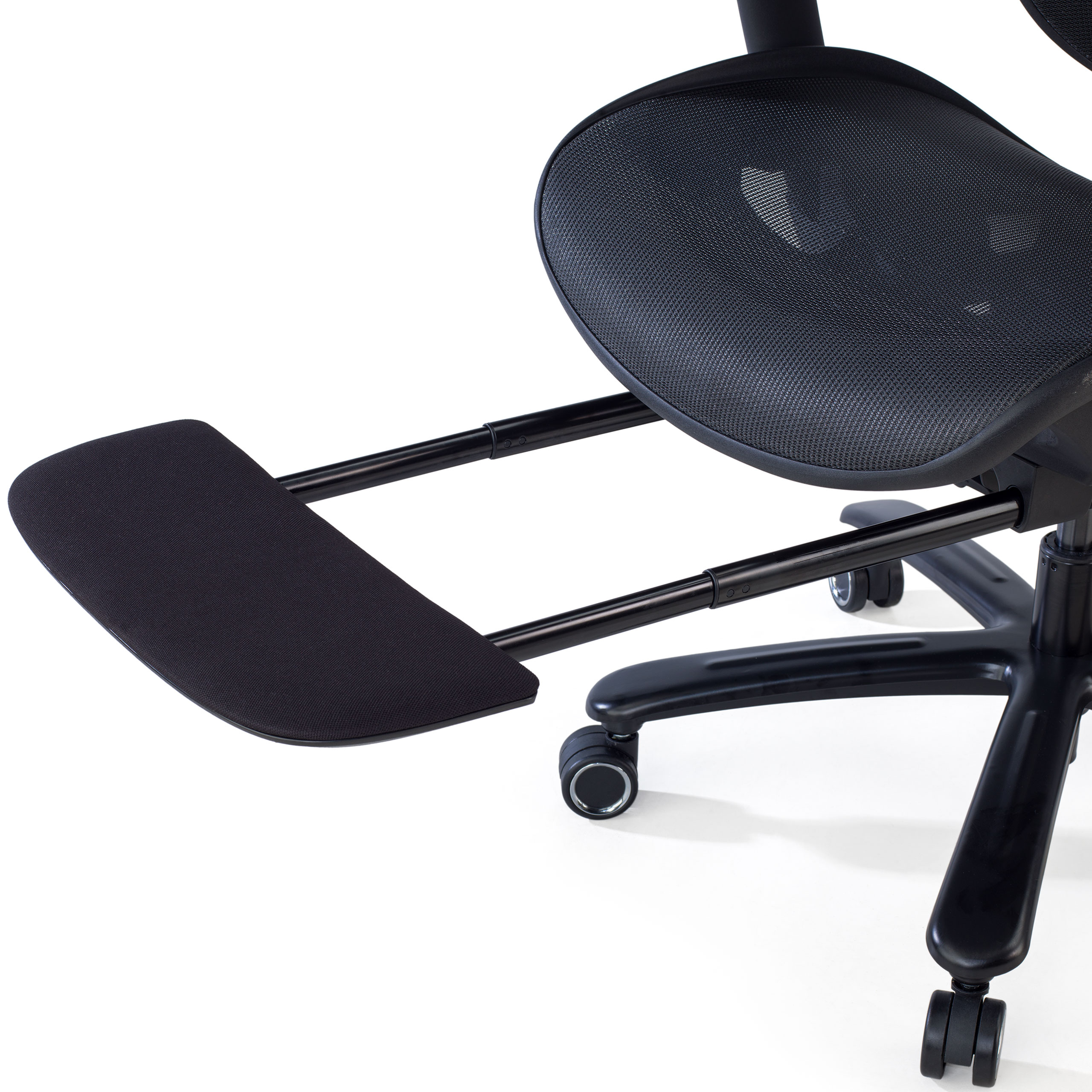 SEEDWAVE Chaise Bureau Ergonomique Avec Repose-Pieds – Inclinable 155° – Dossier & Coussin Épaissis – Confort Prolongé