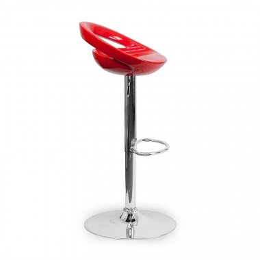 outlet silla de oficina rojo danko plastico sin brazos 4