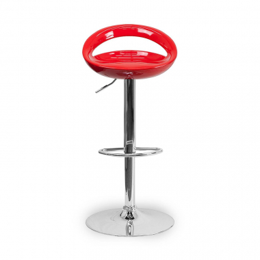 outlet silla de oficina rojo danko plastico sin brazos 2