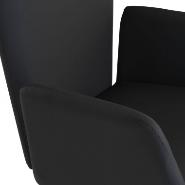 outlet silla de oficina negro bridget tela brazos fijos 8
