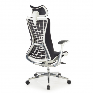 outlet silla de oficina negro miller malla brazos moviles 5