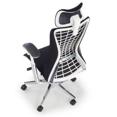 outlet silla de oficina negro miller malla brazos moviles 7