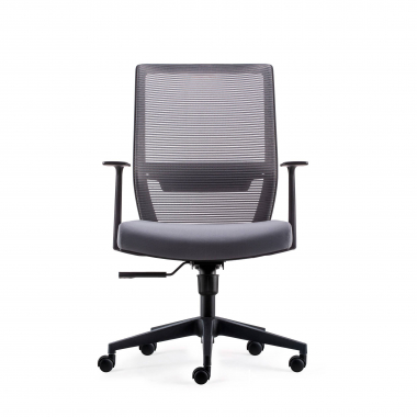 outlet silla de oficina gris kana malla brazos moviles 3