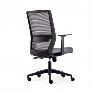 outlet silla de oficina gris kana malla brazos moviles 7