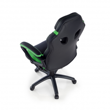 outlet silla de oficina verde drift piel sintetica brazos fijos 10