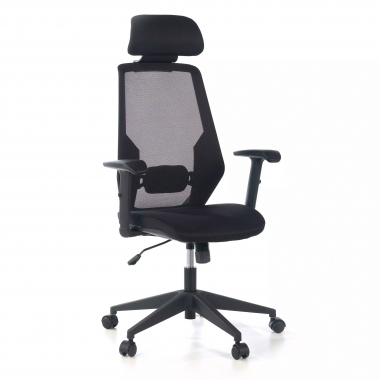 outlet silla de oficina negro belinda malla brazos moviles 1