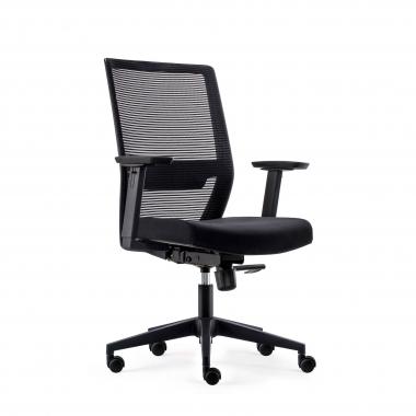 outlet silla de oficina negro kana malla brazos moviles 1