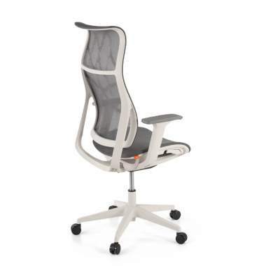 outlet silla de oficina gris stay malla brazos moviles 3