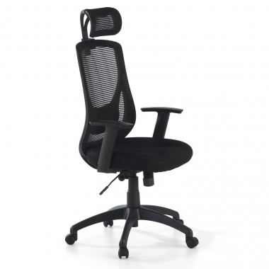 outlet silla de oficina negro lake malla brazos moviles 1