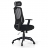 Silla de escritorio Lake, brazos ajustables, reposacabezas, red 210940 - (Outlet)